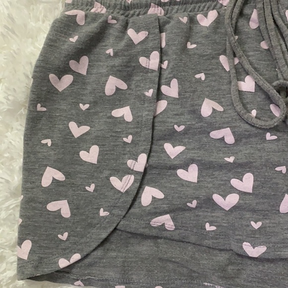LOVE & CHERISH PINK HEART DRAWSTRING SHORT XL - Picture 8 of 16